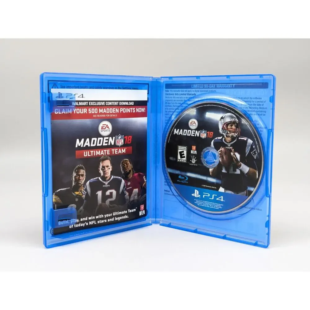 Madden NFL 18 Limited Edition PS4 PlayStation 4 Football Video Game Tested